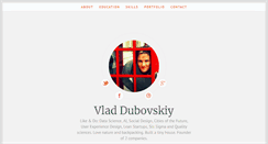 Desktop Screenshot of dubovskiy.com